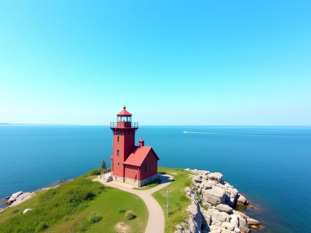 Historic lighthouse excursion on Georgian Bay